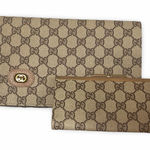 Fashion Logo Clutch & Coin Purse Set Blue Photo 0