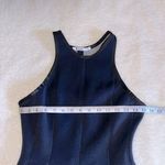 T by Alexander Wang Scuba Skater Mini Dress‎ Navy Size M Blue Size M Photo 3