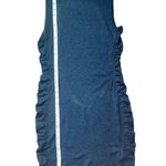 Calvin Klein Womens Size Medium Black Gray Sleeveless Turtleneck Fitted Dress Photo 1