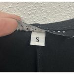 Bryn Walker  Womens Tunic Tank/Dress Small Black Sleeveless Minimalist Photo 4