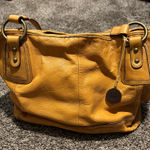 The Sak  Stylish CAMEL Leather Tote Bag Photo 0
