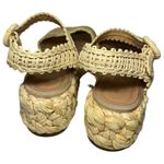 Paloma Barcelo Women’s 42 10.5 Oda Natural Braided Rafia Platform Shoes Sandals Tan Photo 6