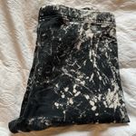 Divided Distressed style black & gray leggings Photo 7