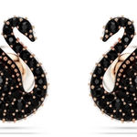 Swavorski Swarovski Black And Rose Gold earrings Photo 0