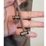 Anthropologie DREW Olive Army Green Tencel Zippered Utility Tunic Sleeveless Vest Size XS Photo 5