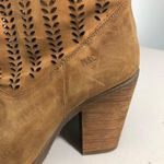 Anthropologie Musse & Cloud Laser Cut Leather Upper Avaly Boot Photo 4