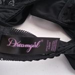 Dreamgirl  Black Lace High Neck Bralette Underwire Size XL Photo 4