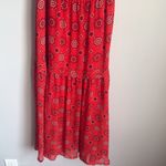MARISSA WEBB Seraphina Print Dress 6 Red Photo 7