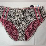 No Boundaries  3X Leopard Print Bikini Bottoms Photo 0