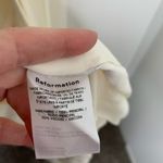 Reformation  Winslow Dress White Ivory Maxi Wrap Kimono Wedding Womens New Large Photo 12