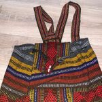 Pinzon Aztec boho hippie backpack Red Photo 2