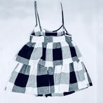 Urban Outfitters Renewal Remnants Blown Out Gingham Tiered Mini Dress - XS Photo 6
