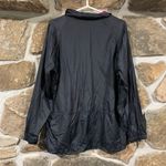 Vintage Black/Purple Thin Light Weight Quarter Zip Windbreaker L.L. Bean Jacket Photo 4