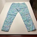Lilly Pulitzer Lilly Pulitzer Taron Pull On 100% Linen Pants Surf Blue Soleil It On Me Size XL Photo 15