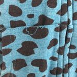 Threads 4 Thought organic sustainable teal hoodie womens size L animal print Size L Photo 1