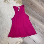 Free People Hot Pink Ribbed Tank Top Photo 0