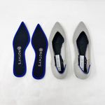 Rothy's [Rothy’s] The Point Birdseye Gray Slip On Washable Ballet Flats Pointed Toe 6.5 Photo 8