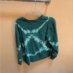 Proenza Schouler  White Label Tie Dye T-Shirt in Emerald/ Mint Bleach Diamond Photo 7