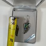 Wild Pearle Stours Abalone Shell Wing Earrings Hypoallergenic Posts Iridescent Silver Photo 5