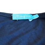 J. McLaughlin  Elora Side Tie Sheath Dress Stretch Navy Jersey Size Large Women's Photo 10