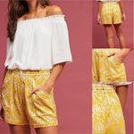 Anthropologie  Elevenses Melora Embroidered Shorts Size XS Photo 1