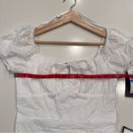 City Studio White Mini‎ Eyelit Dress Size small Photo 5