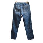 American Eagle Distressed Busted Knees Mom Jean Size 8R 27 Inch Inseam Photo 2