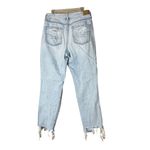 American Eagle  Comfort Stretch Waistband‎ Ripped Mom Jeans Light Wash Size 4 Photo 6
