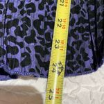 Harvé Benard Harve Benard Crinkle Blouse Goth 3/4 Sleeve Button Down Ruffle Detail Medium Photo 12