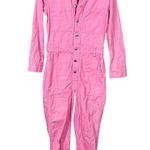 Madewell Pink Coverall Jumpsuit XS Fair Trade Certified Photo 2