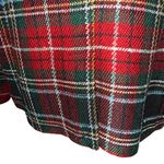 Appleseed's Petite Tartan Blazer Women’s Size 14P Multi Colors Lined Dressy Red Photo 5