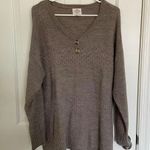 st. john's bay NWOT | St. John’s‎ Bay women’s button-neck sweater — 0X Photo 0