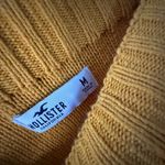 Hollister Yellow Scoop neck  Sweater Like New Photo 2
