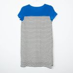 Joie  Momsen Short‎ Sleeve Striped Silk Shift Dress Womens Size XS Photo 8