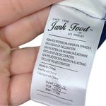 Junk Food NFL Denver Broncos Color Block Crop Short Sleeve Tee Small White Photo 6