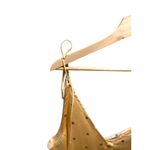 ASOS  Satin Starburst Print Button Down Tank Top Beige Size 12 Summer Baddie Boho Photo 9