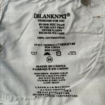 BLANK NYC Womens Overflap Fly Denim skirt Light blue Wash Sz 26 Photo 5