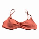 ANDIE Swim the Symi Bikini Top NWT size Medium in Cedar Ruched Front Swimsuit Photo 2