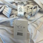 ANDIE  Swim - NWT The Paloma Ribbed One Piece White Bathing Suit Sz M Photo 8