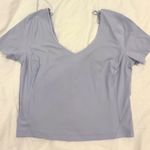 Lululemon Align Short Sleeve Cropped Tee Dusty Lilac Photo 2