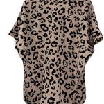 JODIFL  Light Pink Animal Print Top Women’s Medium Photo 5