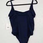 ANDIE NWT Navy Blue Havana One Piece Swimsuit Size Large Photo 4