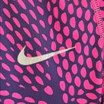 Nike Pro Active Top Women’s Shirt Pink Fitted V-Neck Dri-Fit Long Sleeve Medium Photo 2