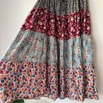 Sag Harbor VINTAGE  floral patchwork maxi skirt SIZE LARGE Photo 2