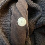 Lululemon Women’s Call for Cozy Black Mockneck Long Sleeve Textured Tunic Dress Photo 7