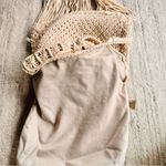 Ralph Lauren Denim & Supply Cream Macramé Shoulder Bag with Fringe Photo 9