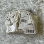 Good American New  Women’s Crinkle Scoop bra in ivory001 size XXS/XS Photo 1