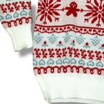 NWT Snowflake Size S/M Chunky Cotton Knit Holiday Sweater Icelandic Size M Photo 3