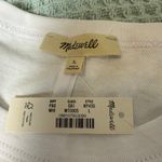 Madewell NWT  90s Long Sleeve Tee Compact Cotton Womens Large White Shirt Top Photo 2