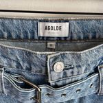  Jeans Agolde Reworked 90s Paperbag Jeans Ultra High Rise Straight Leg Photo 10